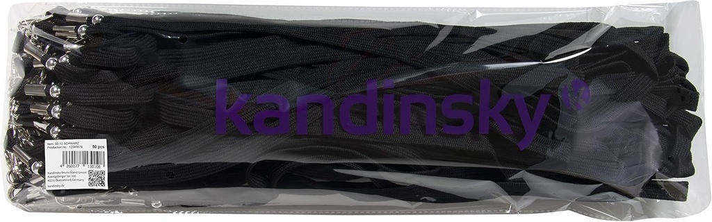 12mm Schlüsselbänder (50 Stück)