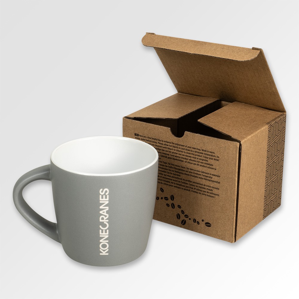 Keramiktasse innen coloriert, 300ml 