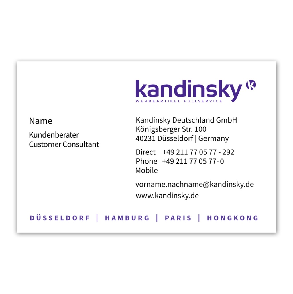 Visitenkarte