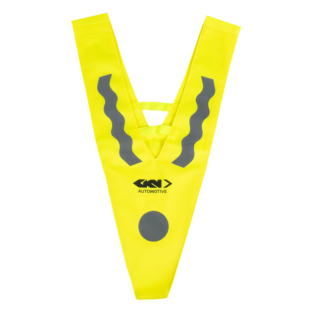 GKN Kinder-Sicherheitsdreieck, gelb/silber