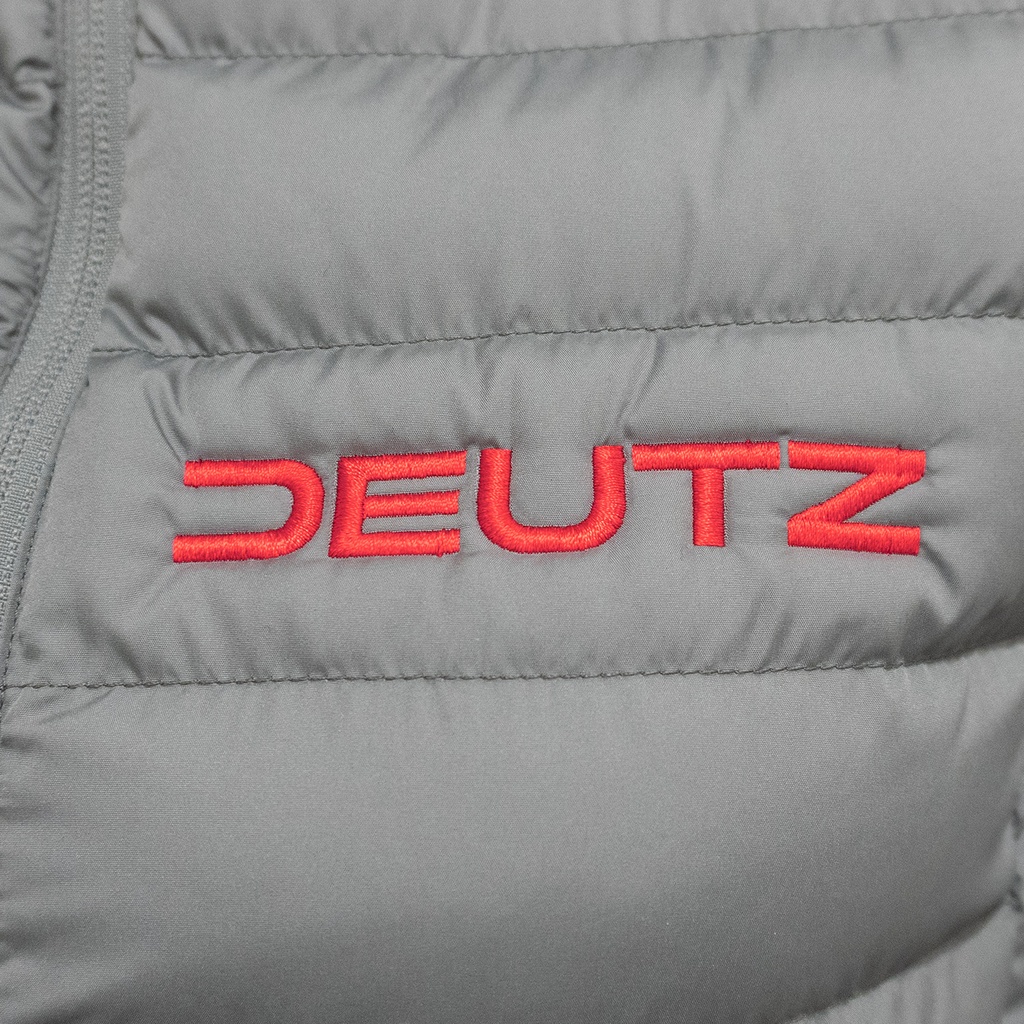 IQONIQ Meru Herren Bodywarmer aus recyceltem Polyester in Grau