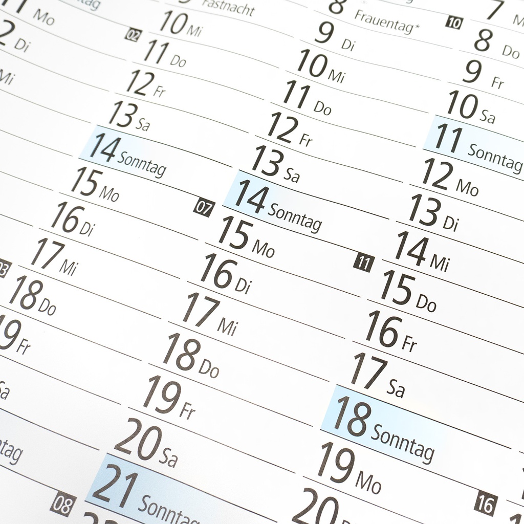 Wall Calendar 2027