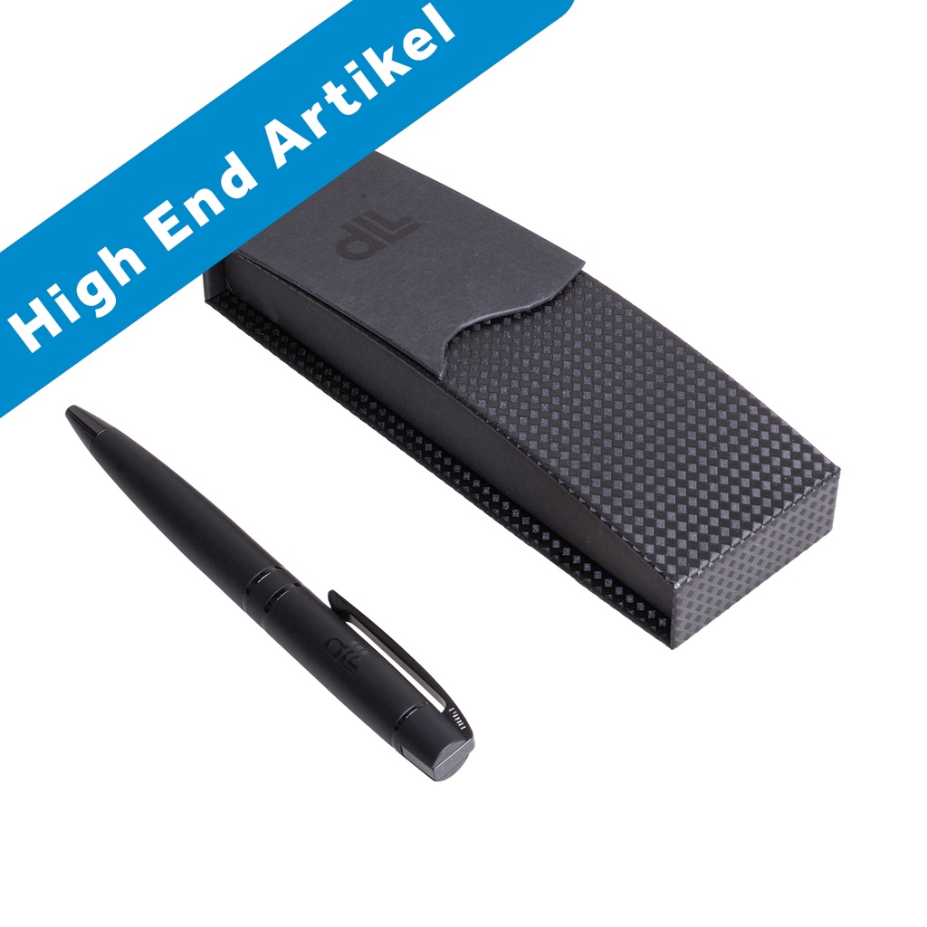 DLL Metall-Drehkugelschreiber in Klappetui