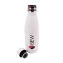 BEW weiße vakuumisolierte Flasche