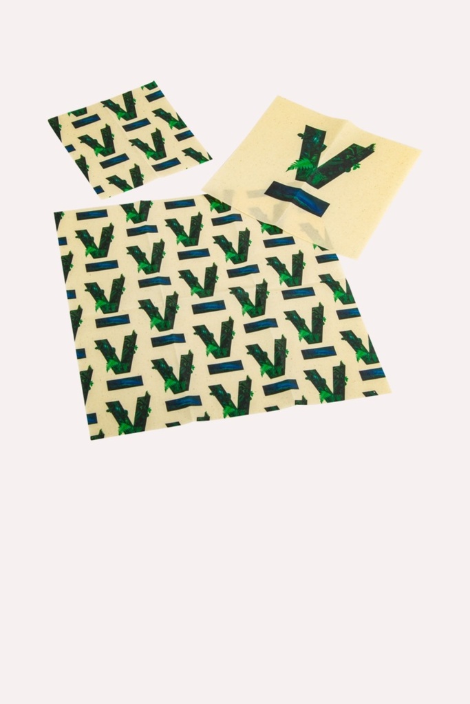 Organic Beewax Cloth in a Set of 3 