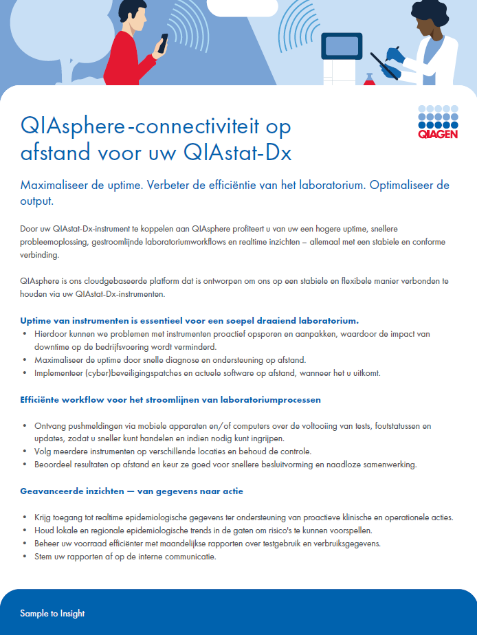 QIAsphere QIAstat-Dx Flyer IS 0126 ROW QPRO-14668_NL