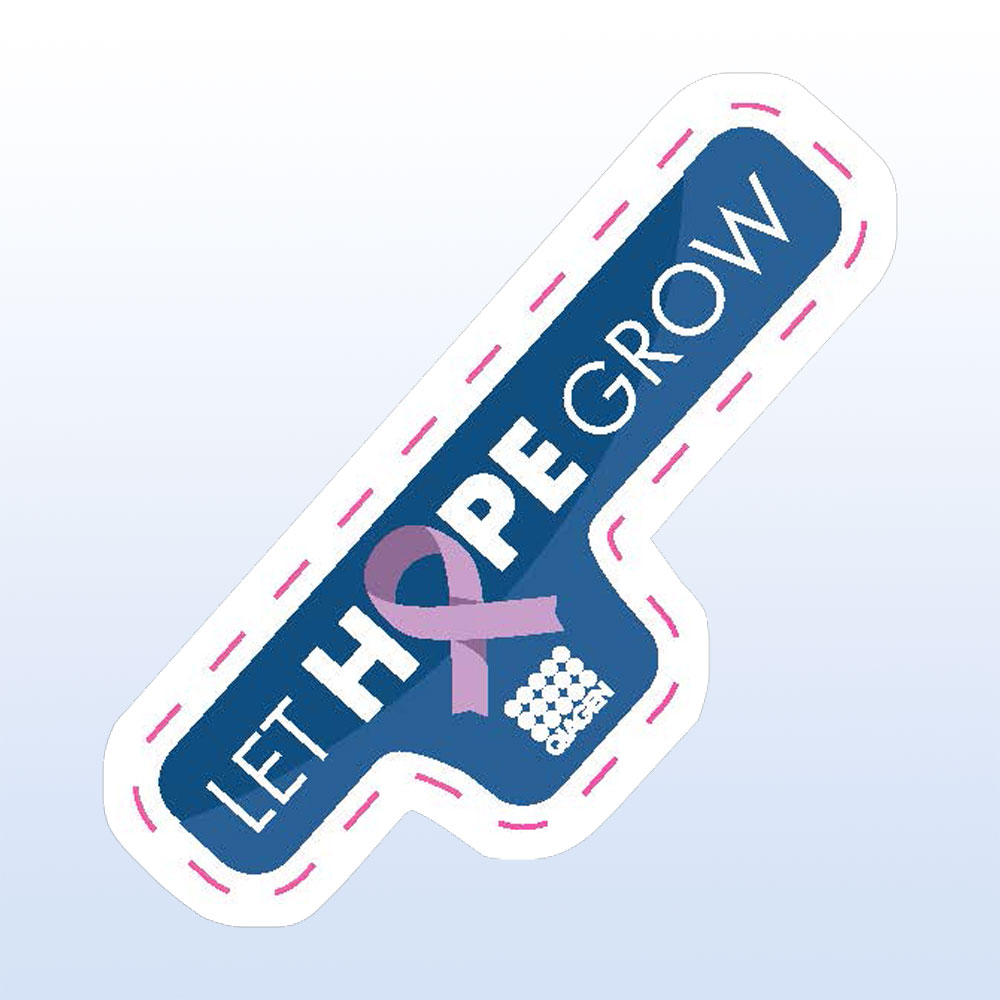 GIVE STKR  Cancer–Let hope grow