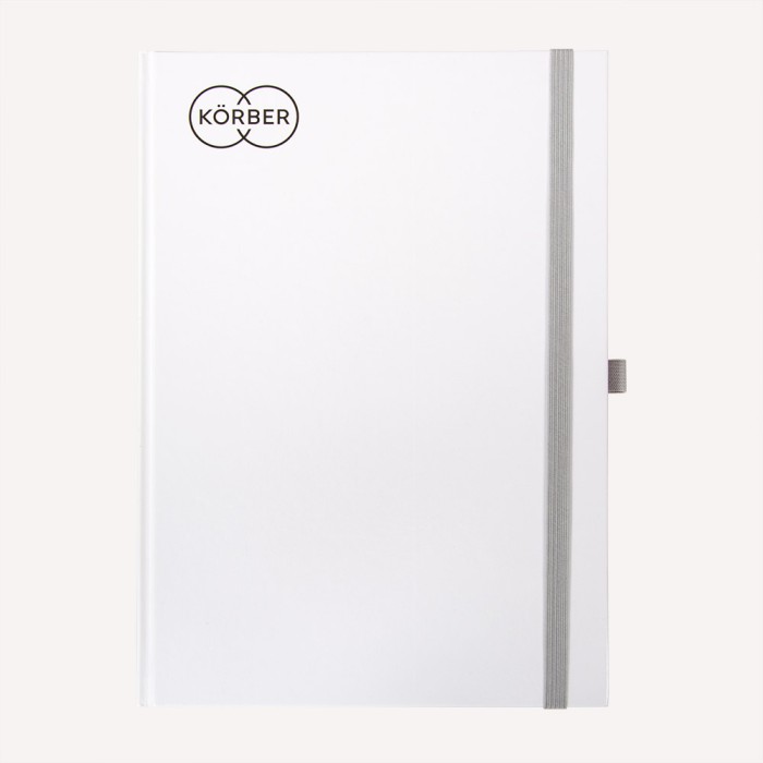 Notizbuch Office A4 Recycling, weiß