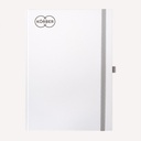 Notizbuch Office A4 Recycling, weiß