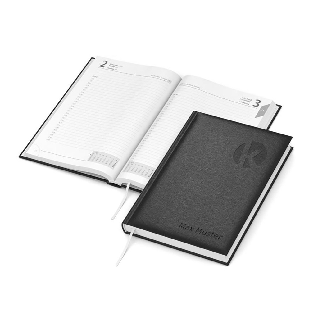 Kalender mit Namensprägung