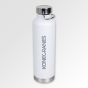 Kupfer-Vakuum Sportflasche, weiß