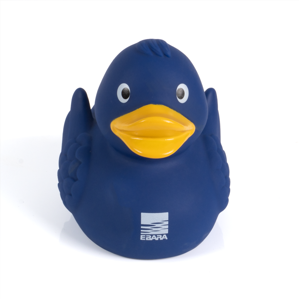 Blue wings rubber duck