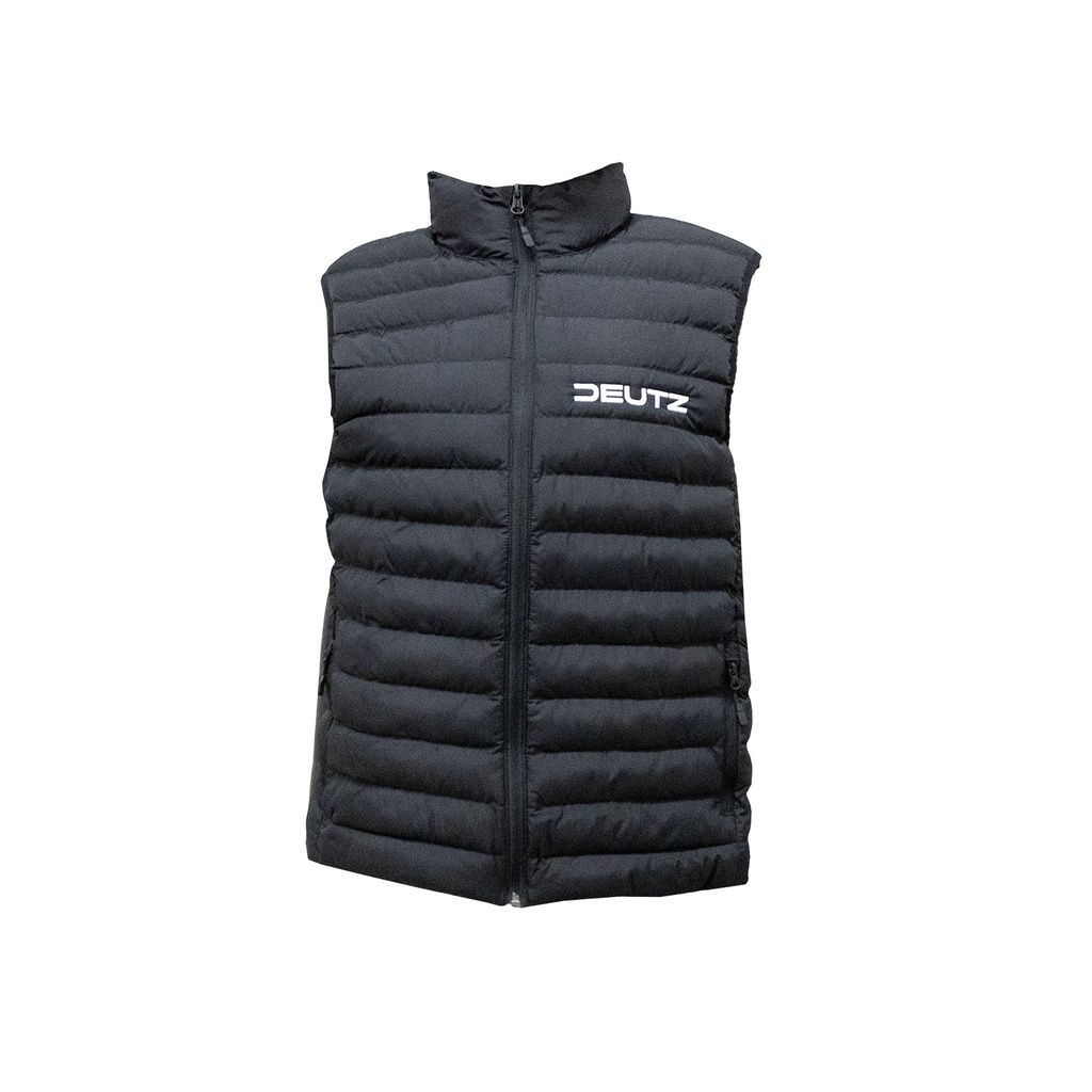 IQONIQ Meru Herren Bodywarmer aus recyceltem Polyester schwarz